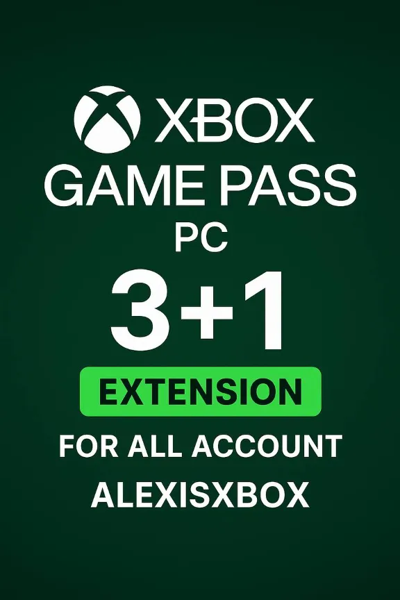 XBOX GAME PASS PC 3+1 Месяц ЛЮБОЙ АККАУНТ ПРОДЛЕНИE