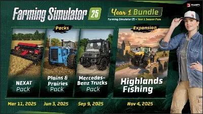 ✅ Farming Simulator 25: Year 1 Bundle XBOX SERIES X|S Ключ 🔑