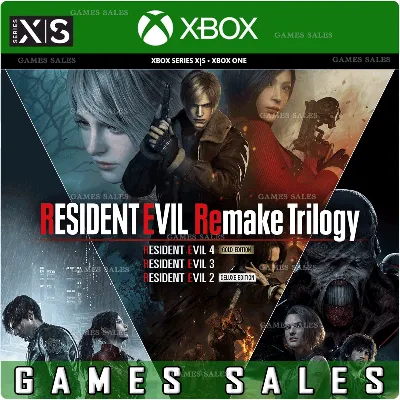 ✅❤️RESIDENT EVIL REMAKE TRILOGY❤️XBOX ONE|XS🔑KEY✅