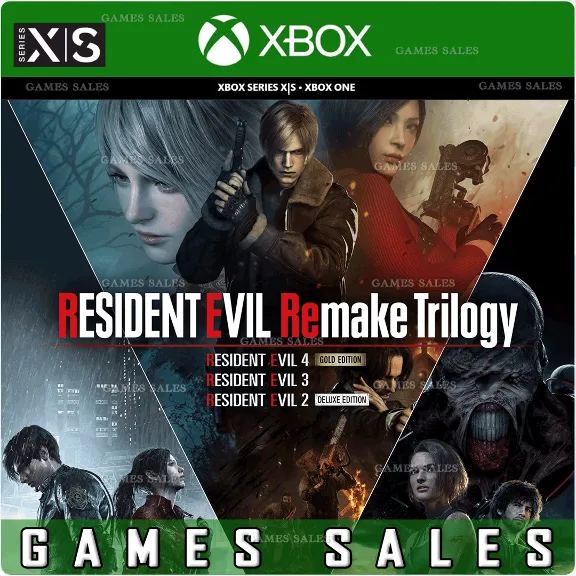 ✅❤️RESIDENT EVIL REMAKE TRILOGY❤️XBOX ONE|XS🔑KEY✅