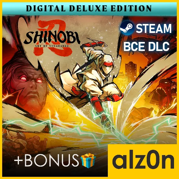 🟥SHINOBI: Art of Vengeance Deluxe Ed.・STEAM・WARRANTY・