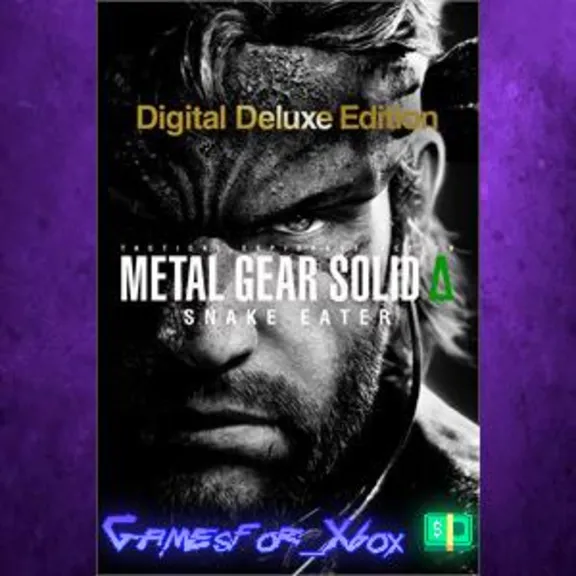 ☀️METAL GEAR SOLID Δ SNAKE EATER Digital Deluxe Edition XBOX