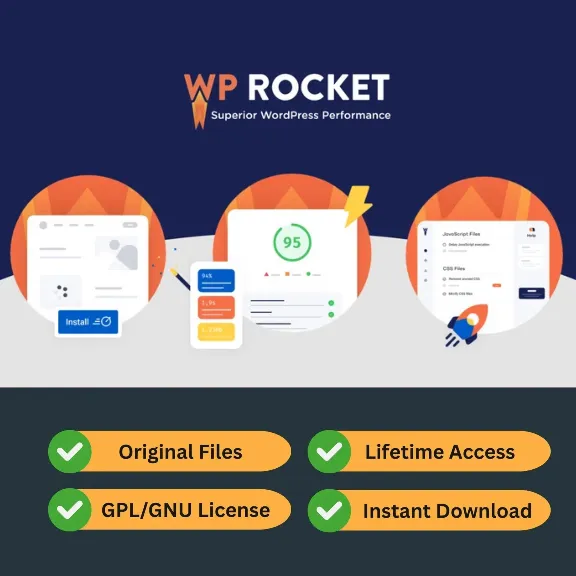 WP ROCKET Premium  For Lifetime ( GPL Version )