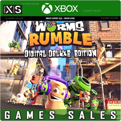 ✅❤️WORMS RUMBLE - DIGITAL DELUXE EDITION❤️XBOX+PC🔑КЛЮЧ