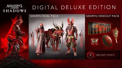 Assassin’s Creed Shadows Deluxe + Claws of Awaji | АВТОВЫДАЧА 24/7