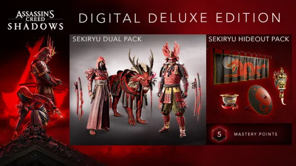 Assassin’s Creed Shadows Deluxe + Claws of Awaji | АВТОВЫДАЧА 24/7