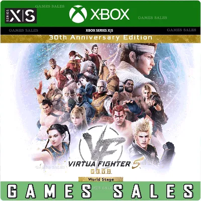 VIRTUA FIGHTER 5 R.E.V.O. WORLD STAGE 30TH ANNIVER✅XBOX