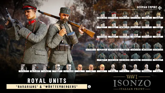 Isonzo - Royal Units Pack DLC АВТОДОСТАВКА STEAM РОССИЯ