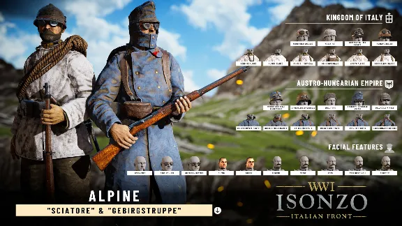 Isonzo - Alpine Units Pack Альпийские стрелки АВТОДОСТАВКА STEAM РОССИЯ