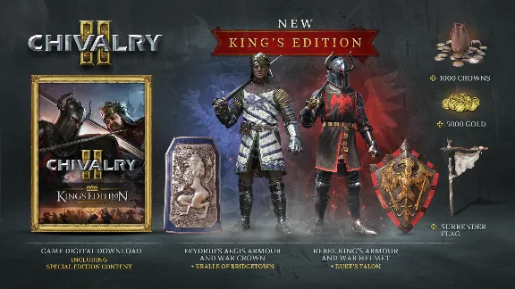 ⚫Chivalry 2 King&acute;s Edition Content Steam Ключ РФ+СНГ
