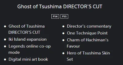 Ghost of Tsushima DIRECTOR’S CUT PS4|PS5 Rent from 7 days