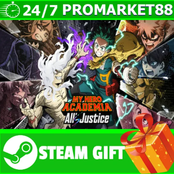 ️ALL COUNTRIES️ MY HERO ACADEMIA All’s Justice STEAM
