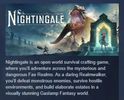 Nightingale АВТОДОСТАВКА STEAM GLOBAL МГНОВЕННО ЛИЦЕНЗИЯ