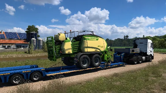 Euro Truck Simulator 2 - KRONE Agriculture Equipment DLC AUTODELIVERY STEAM РОССИЯ