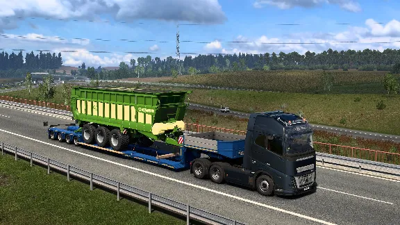 Euro Truck Simulator 2 - KRONE Agriculture Equipment DLC AUTODELIVERY STEAM РОССИЯ
