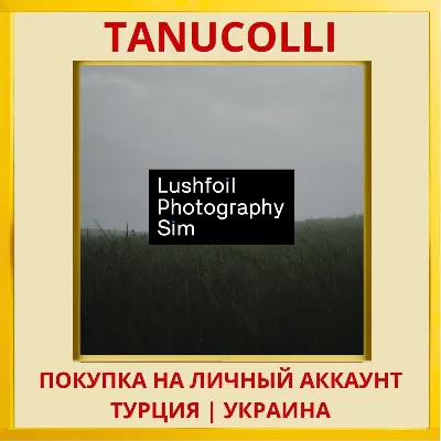 Lushfoil Photography Sim PS5/PS Turkey/Ukraine