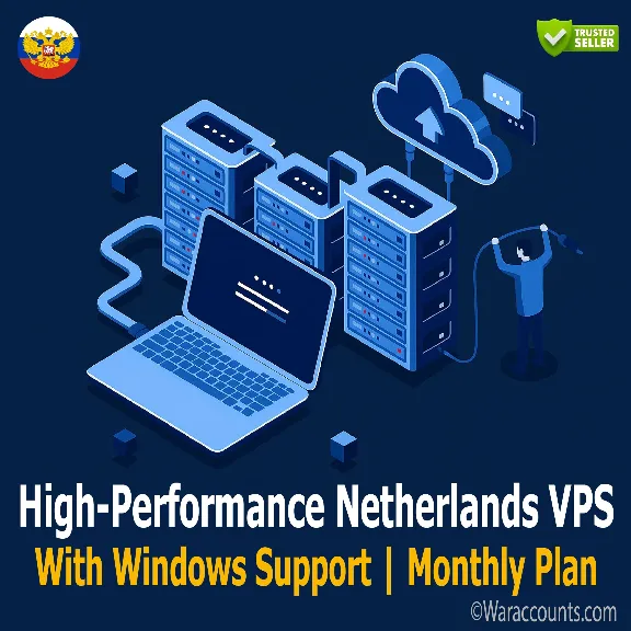 VPS на Windows в Нидерландах | Поддержка Windows | Тарифный план на 1 месяц