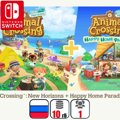 Animal Crossing + Happy Home Paradise | Nintendo Switch 1/2