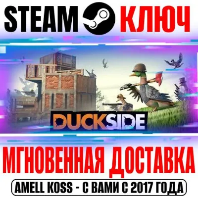 ⚫DUCKSIDE Steam Ключ РФ+Мир +Бонус