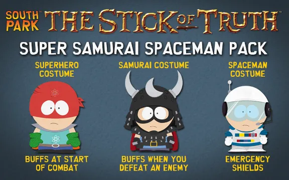South Park: The Stick of Truth - Super Samurai Spaceman Pack (Steam Gift RU)