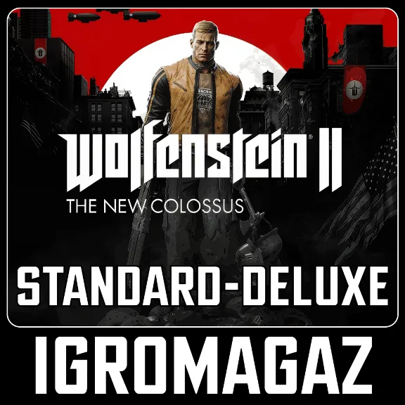 Wolfenstein II The New Colossus Standard/Deluxe (Steam) RU-CIS