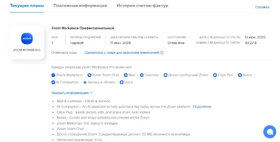 Zoom Workplace Pro Subscription 1/2 Week | 1/12 Months (New or Renewal)