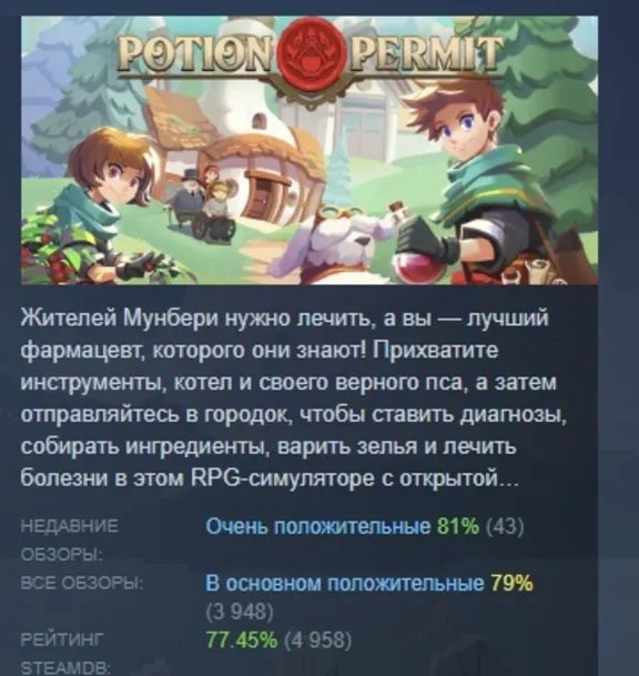 Potion Permit АВТОДОСТАВКА STEAM GLOBAL МГНОВЕННО ЛИЦЕНЗИЯ