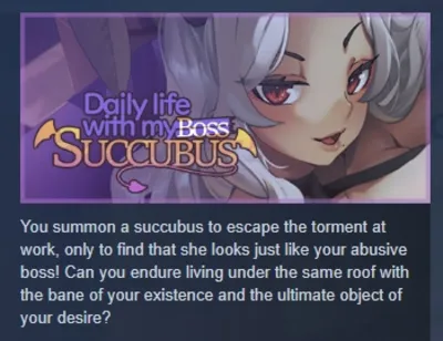 Daily life with my succubus boss АВТОДОСТАВКА STEAM GLOBAL МГНОВЕННО ЛИЦЕНЗИЯ