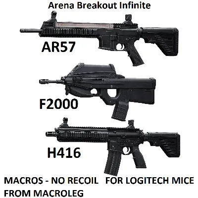 Arena Breakout Infinite. Скрипты для logitech. Пак 4 - только для Steam версии