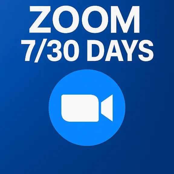 Zoom Workspace 100 Members 7/14/30/365 Days Account