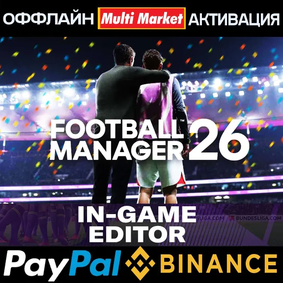 Football Manager 26+EDITOR STEAM 🅿️ PAYPAL