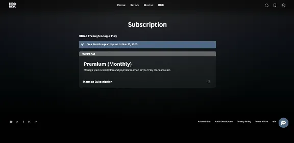 HBO Max Premium (1 месяц) применяется к вашей учетной з