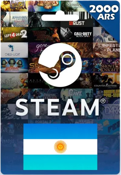 ➡️Steam Подарочная карта 100~2000 ARS✴️ (Аргентина)