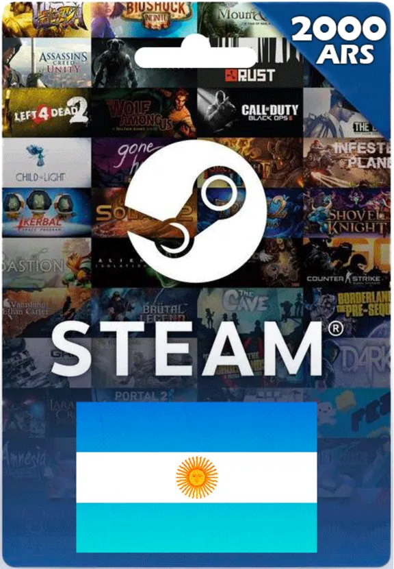 ➡️Steam Подарочная карта 100~2000 ARS✴️ (Аргентина)