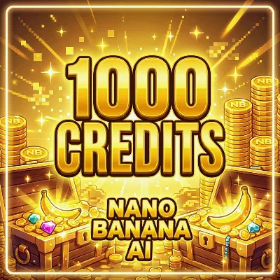 Nano Banana Pro 700 Кредитов Создавайте до 233 изображений