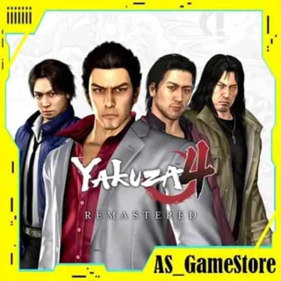 🔵Yakuza 4 Remastered / Якудза | PS4/PS5 Турция Украина
