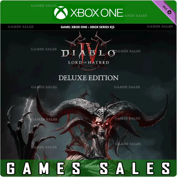 ✅❤️DIABLO® IV: LORD OF HATRED DELUXE❤️XBOX ONE|XS🔑КЛЮЧ