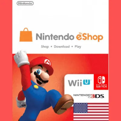 NINTENDO USA 70 USD Код СОЕДИНЁННЫЕ ШТАТЫ АМЕРИКИ