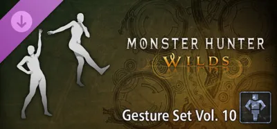 Monster Hunter Wilds - Набор жестов: том 10 steam dlc