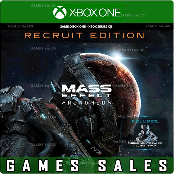 ✅❤️MASS EFFECT: ANDROMEDA STANDARD RECRUIT EDITION❤️XBOX ONE|XS🔑KEY
