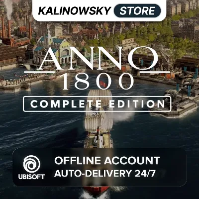 ⭐ANNO 1800 COMPLETE EDITION + DLC · AUTO 24/7