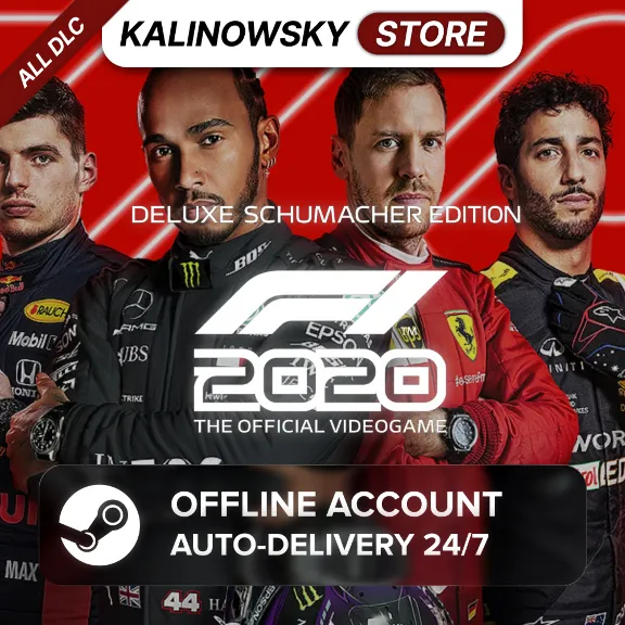 ⭐F1 2020 DELUXE SCHUMACHER + ALL DLC · AUTO 24/7