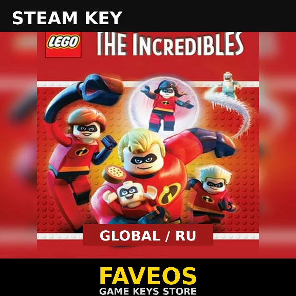 LEGO The Incredibles | Steam key GLOBAL/RU