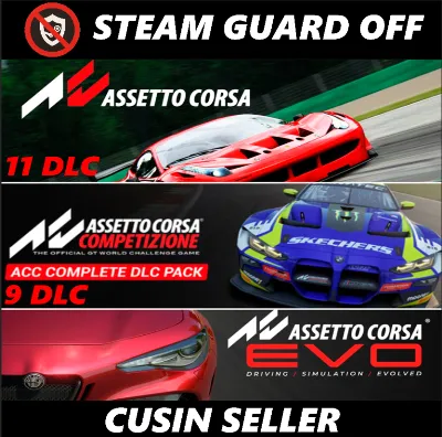 🎮Общий аккаунт Assetto Corsa EVO + 2 ЧАСТИ
