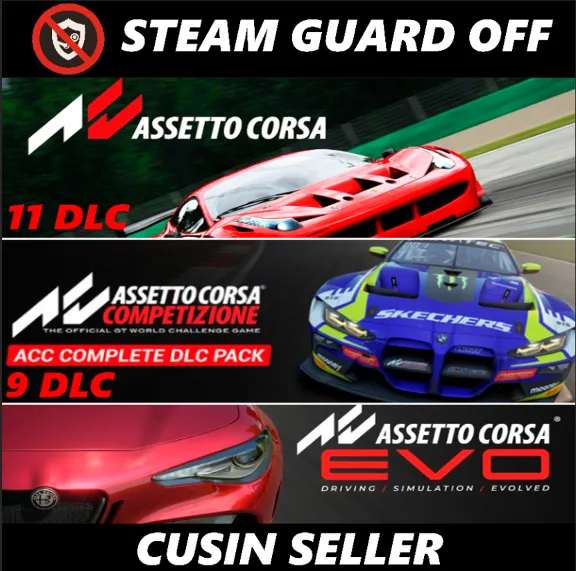 🎮Общий аккаунт Assetto Corsa EVO + 2 ЧАСТИ