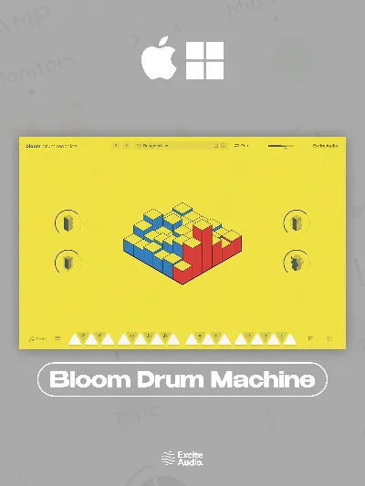 Bloom Drum Machine by Excite Audio | AUTO DELIVERY 24/7