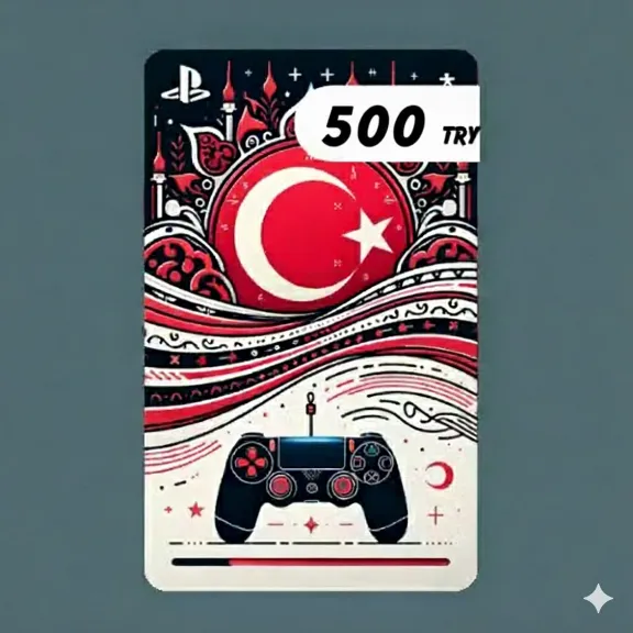 PSN Gift Card Turkey 500 TL Instant Auto Delivery