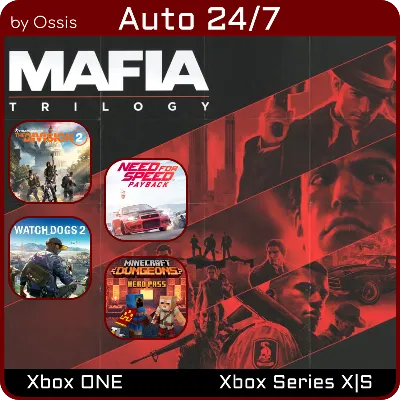 24/7 XBOX Need for Speed Payback, Mafia Trilogy, Tom Clancy’s The Division 2, Watch