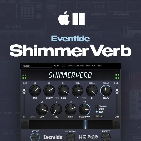 Eventide ShimmerVerb [Key] | AUTO DELIVERY 24/7