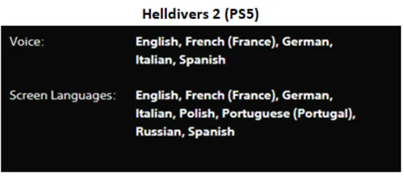 Helldivers 2 PS5 П3 Аренда от 10 дней